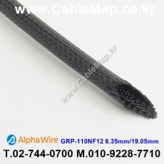 AlphaWire GRP-110NF12, Expandable Sleeving 알파와이어 150미터
