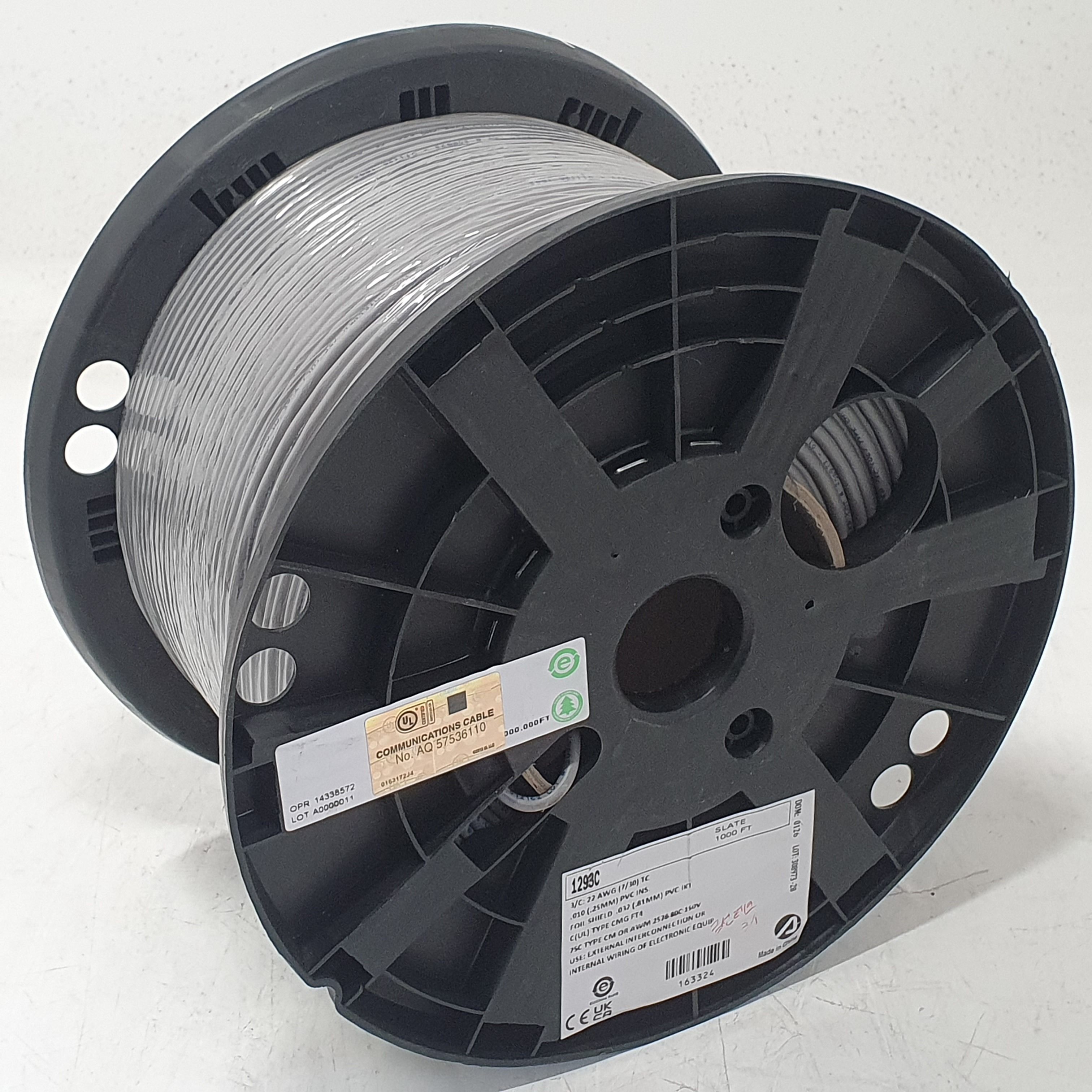 [알파와이어] AlphaWire 1293C, 3C 22AWG (300m)