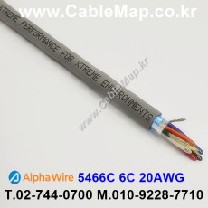 AlphaWire 5466C, Slate 6C 20AWG 알파와이어 300미터