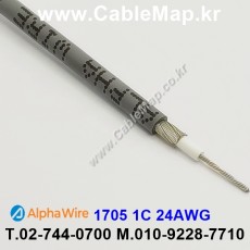AlphaWire 1705, Slate 1C 24AWG 알파와이어 150미터